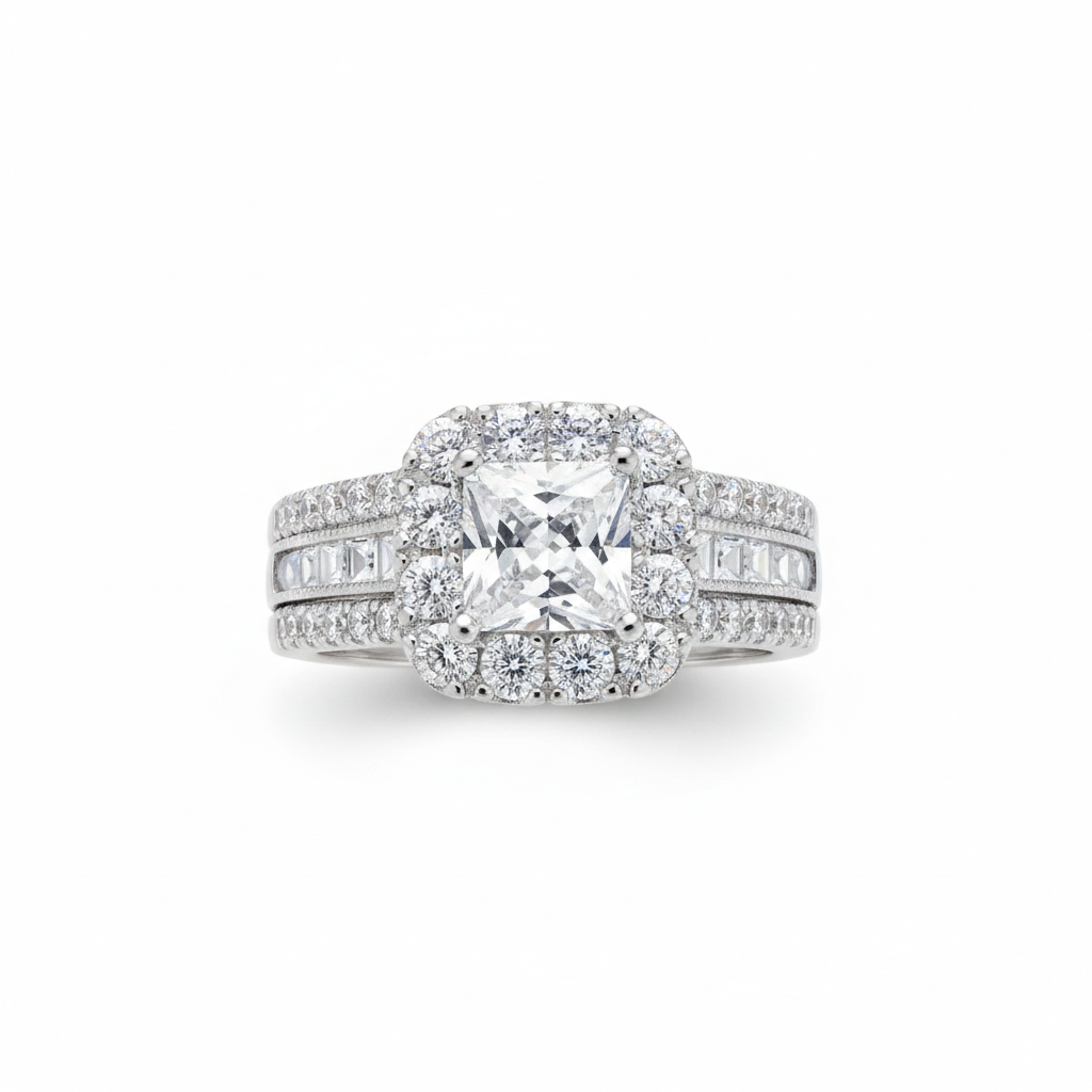 Iconic D Color Moissanite Rings